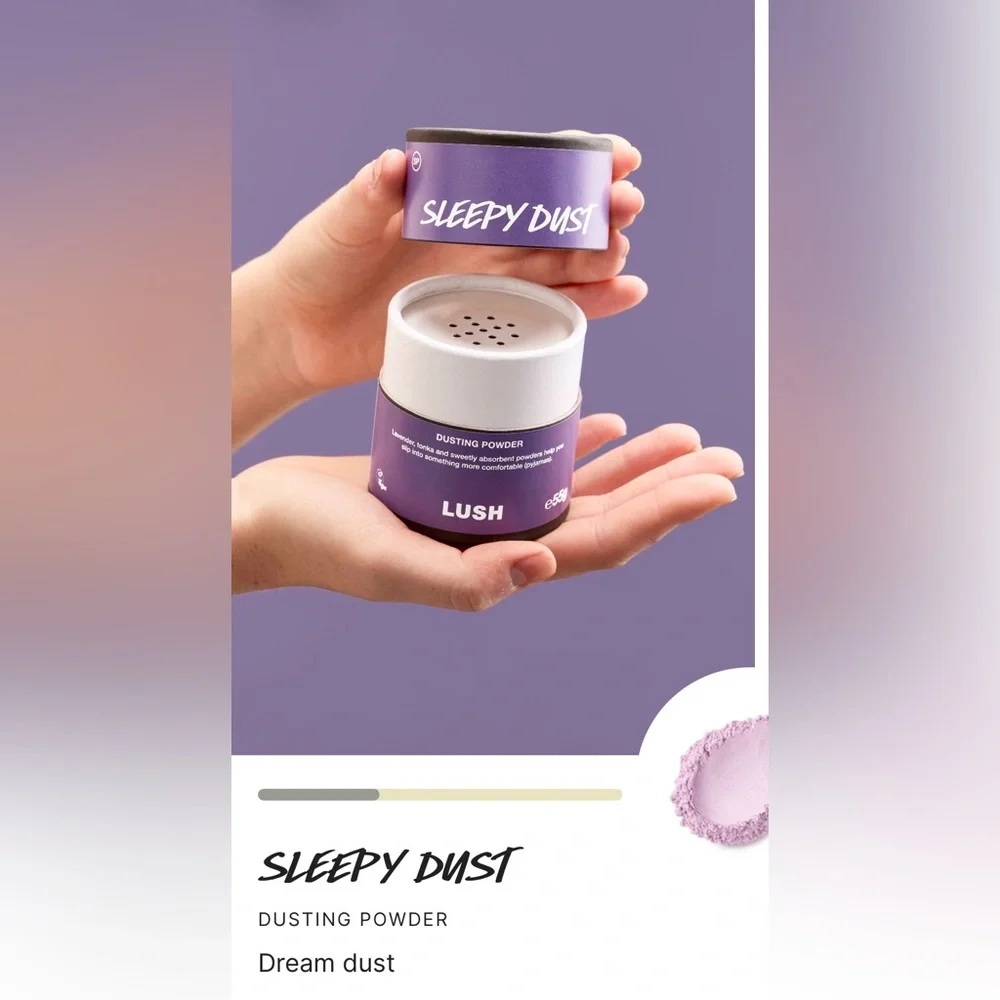 Lush Dusting Powder - Lavender Purple